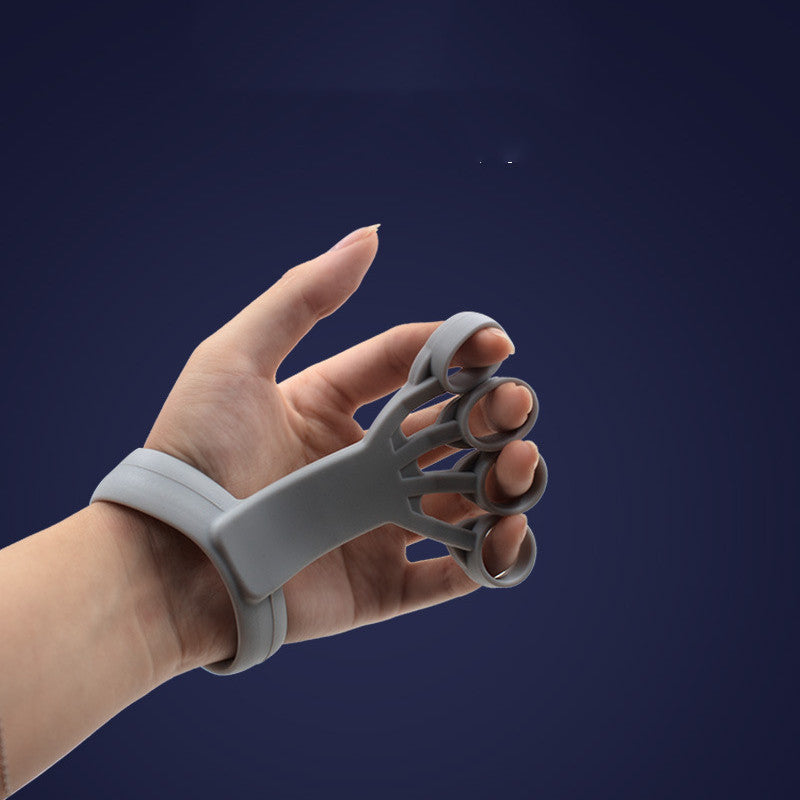 Silicone Grip Device Finger Exercise Stretcher Arthritis Hand Grip Trainer Strengthen Rehabilitation Training to Relieve Pain