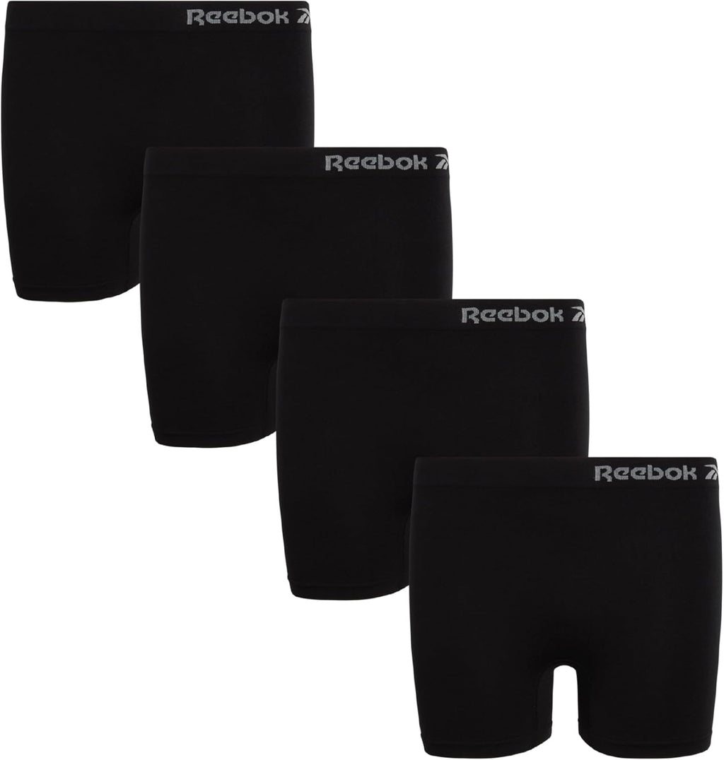 Girls Boyshorts Underwear - 4 Pack Soft Stretch Performance Seamless Panties Cartwheel Bike Shorts for Girls 3" Inseam