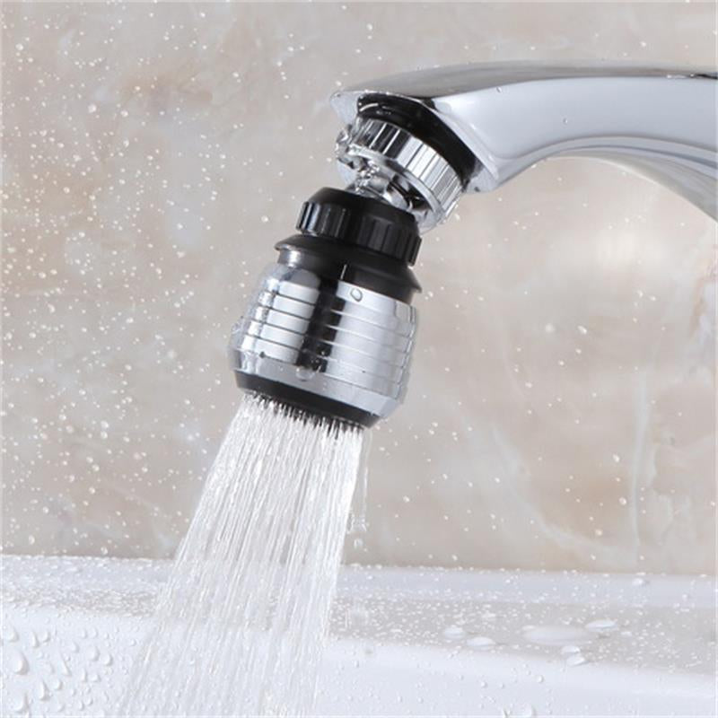 Plastic Imitation Metal Water-Saving Faucet Faucet Bubbler Kitchen Universal Faucet 360-Degree Splash-Proof Faucet