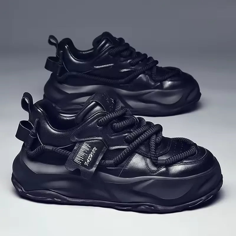 Breathable Height-Increasing Casual Board Shoes for Men