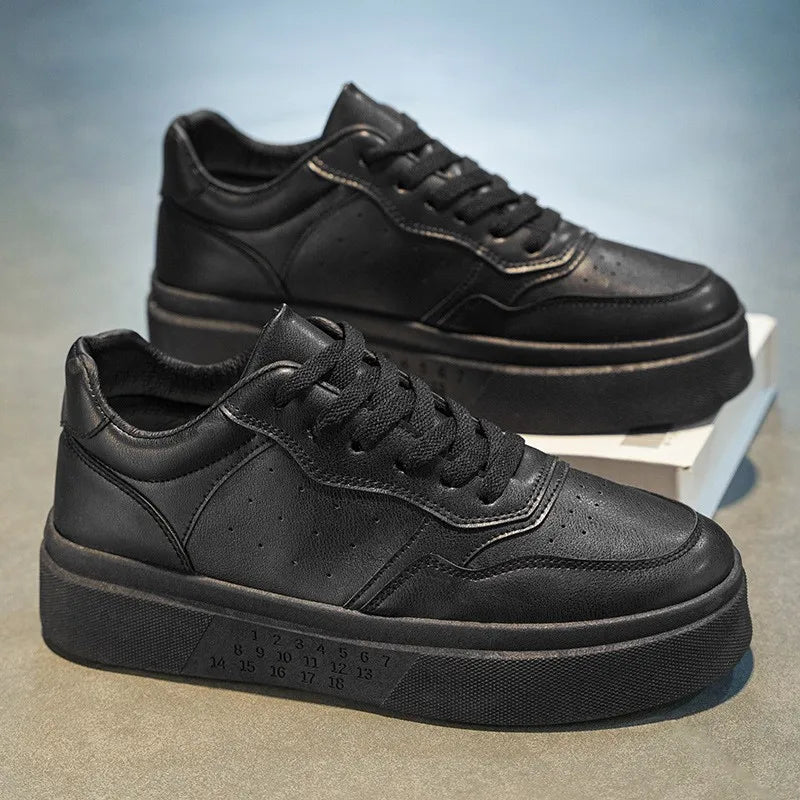 White Breathable Leisure Board Shoes for Men
