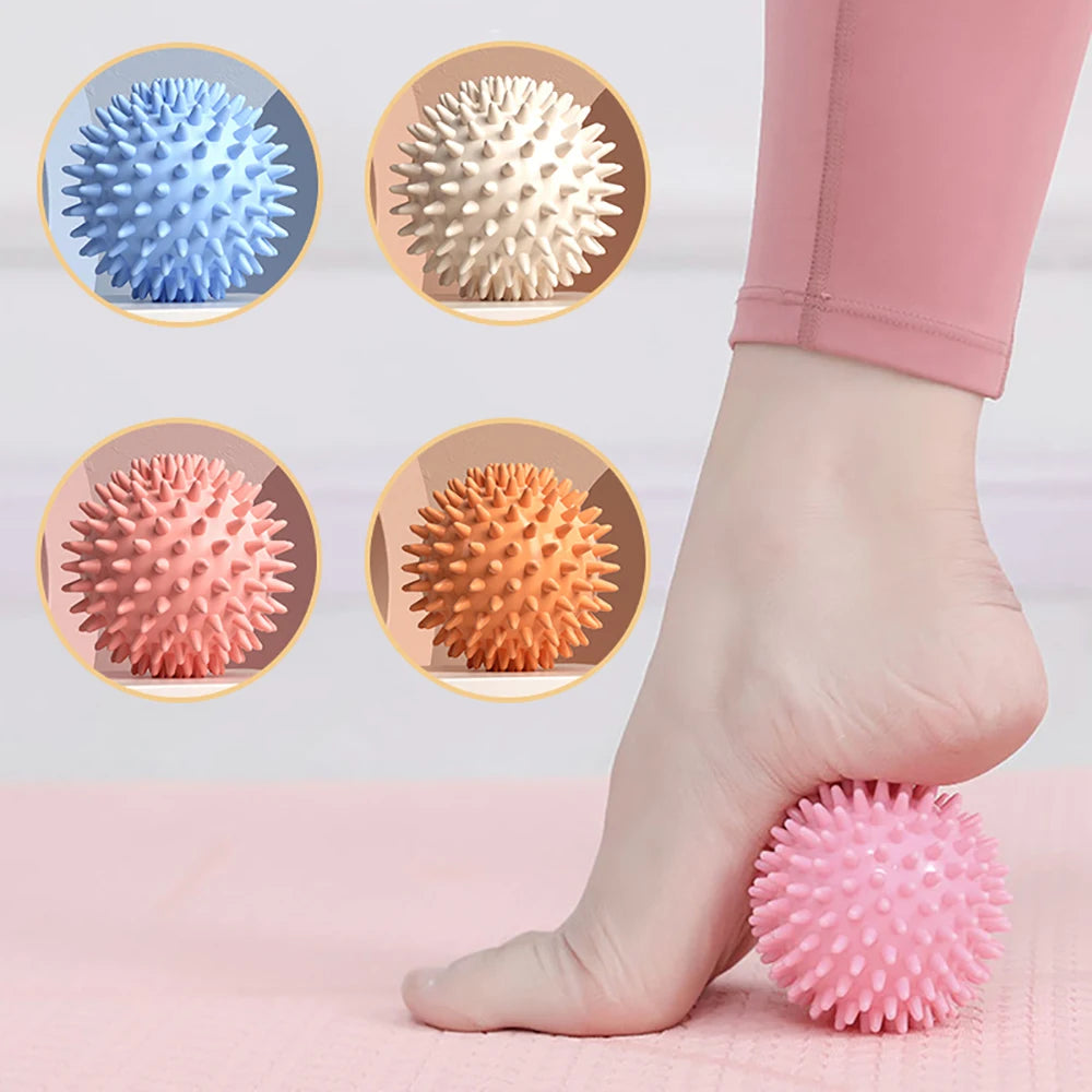 Fascia Ball Raised Point Massage Ball TPR Posture Master Yoga Ball Waist and Back Foot Massage Ball Muscle Relaxation Massage