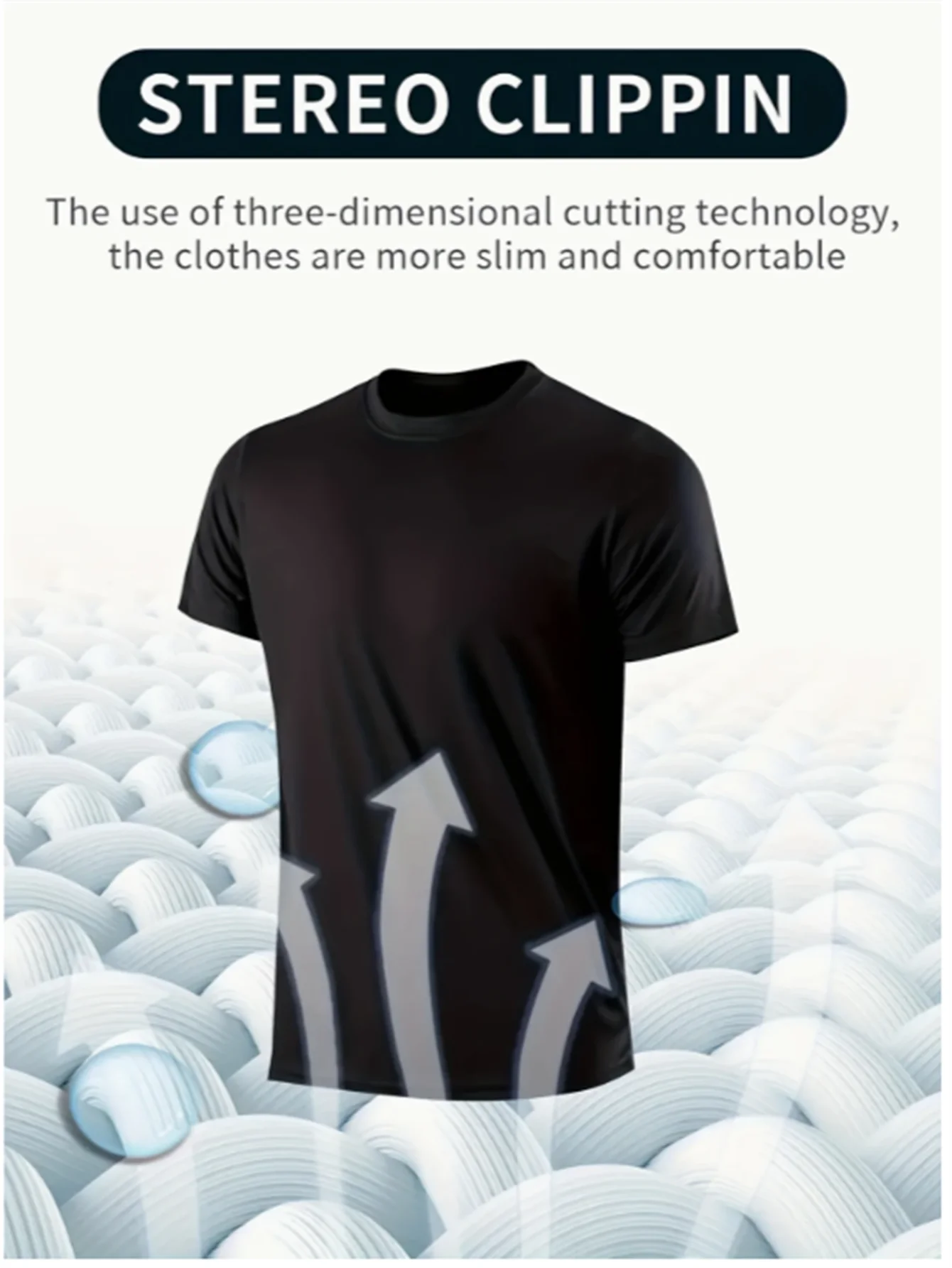 Milan Italian print Men's Breathable Polyester Crew Neck T-Shirts  Lightweight Short Sleeve Tops for Casual Outdoor