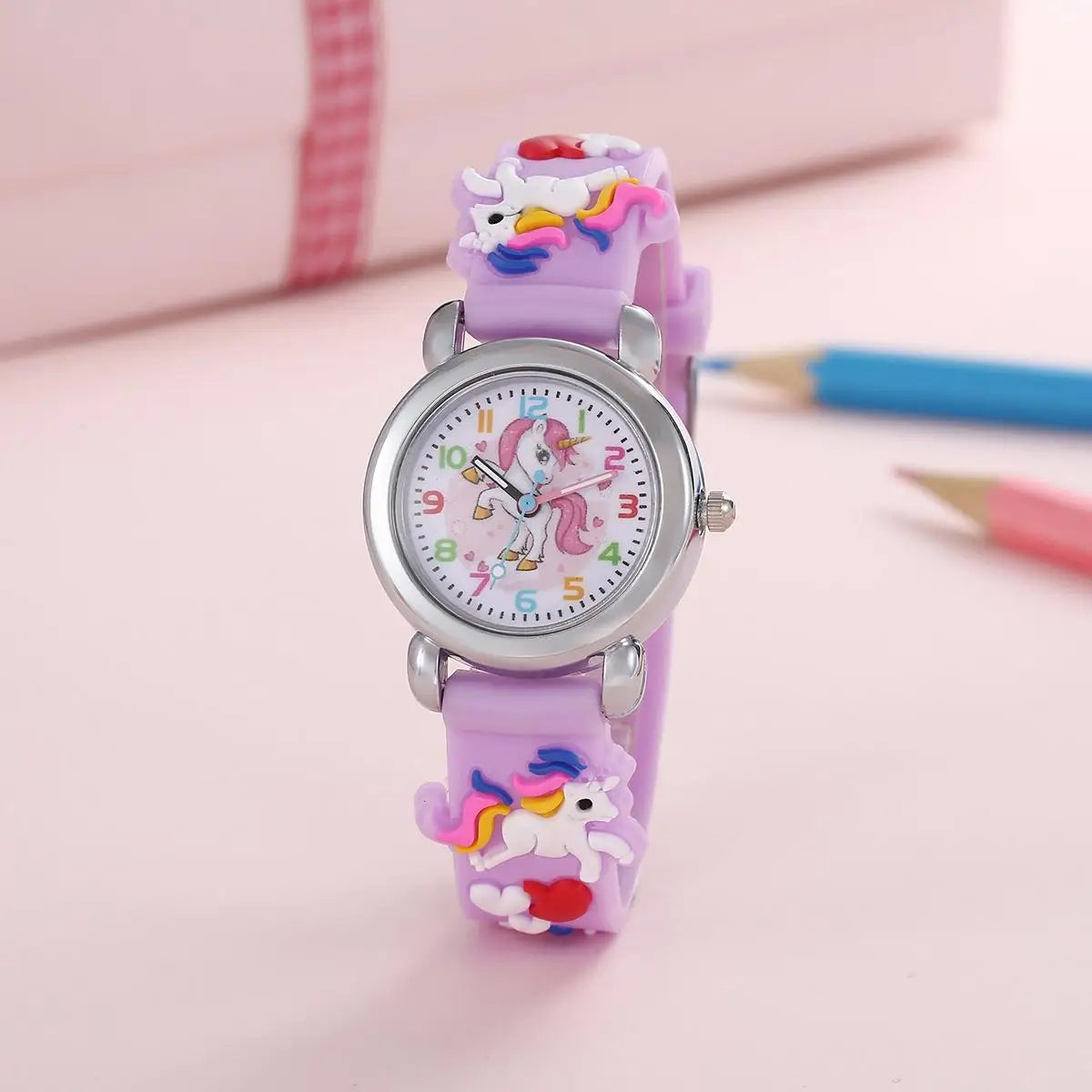 Kids Cartoon Unicorn Watch