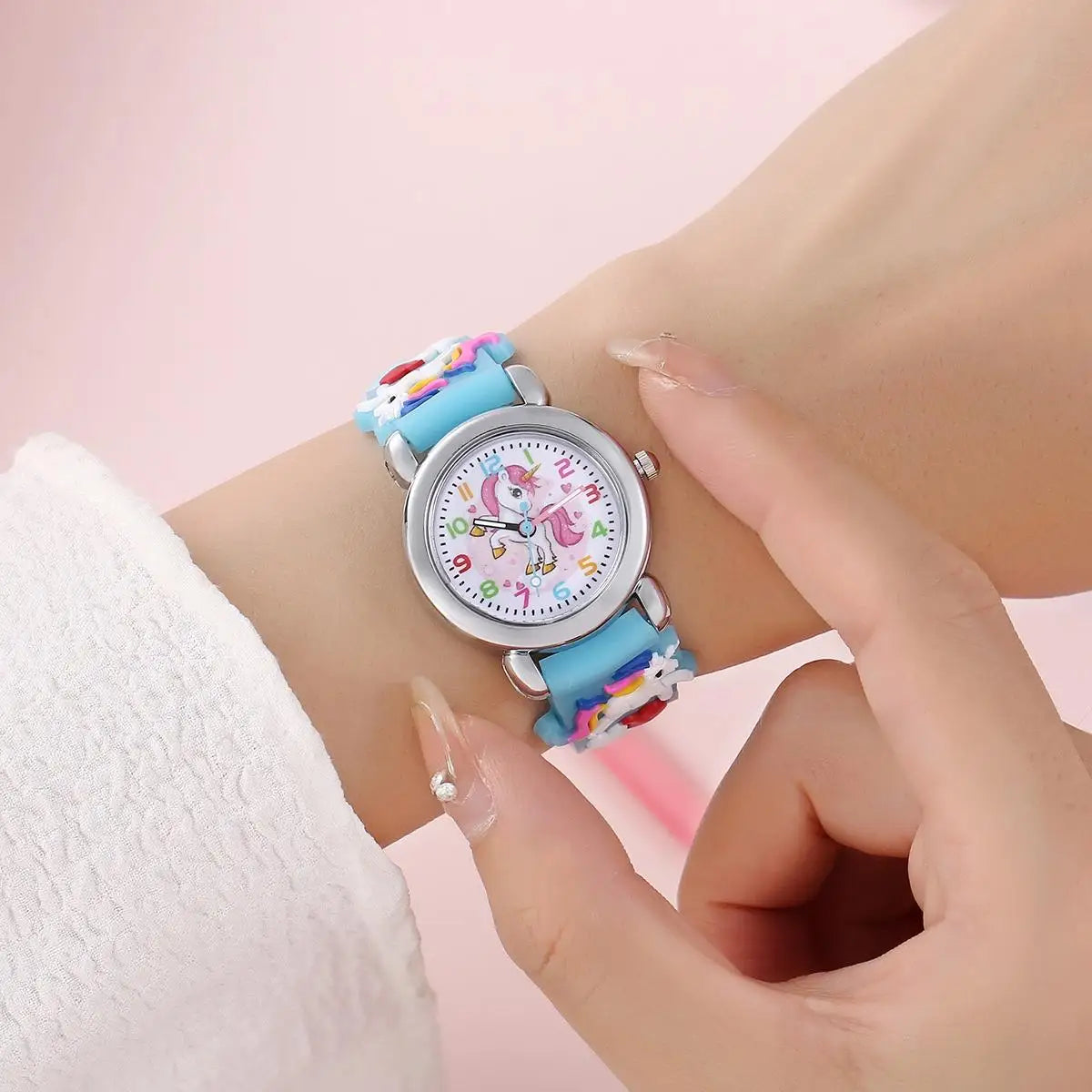 Kids Cartoon Unicorn Watch