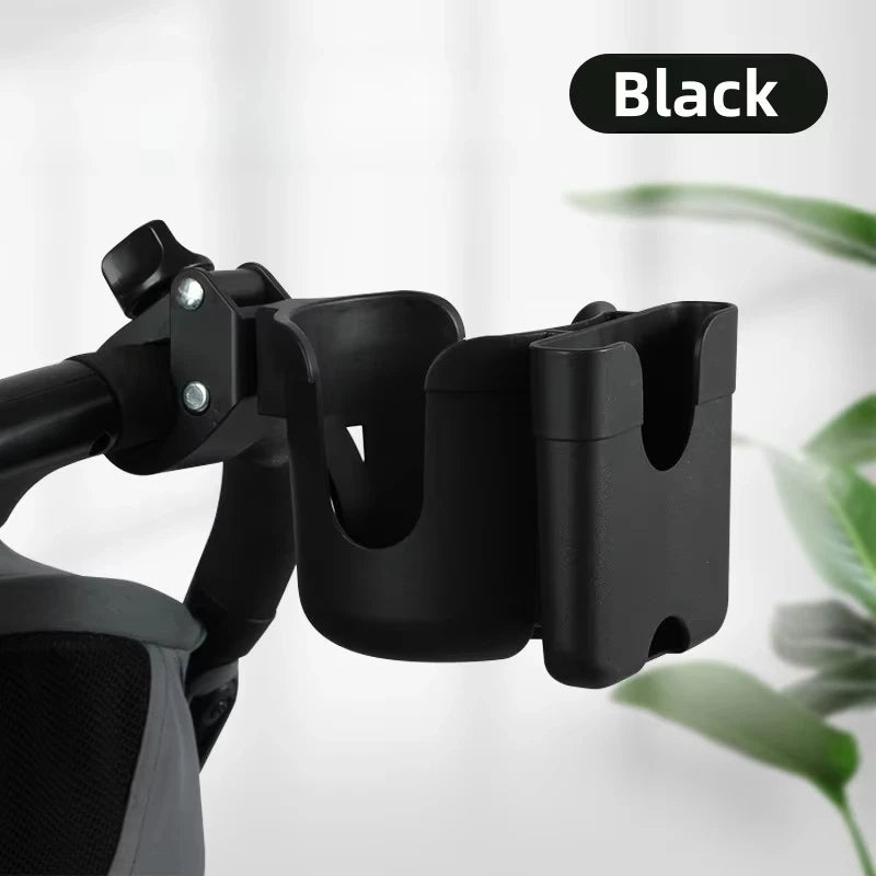 Pram Cup Holders Children's Stroller Bottle Holders Pram Bottle Holders Anti-Slip Design Pram Accessories Mobile Phone Holders