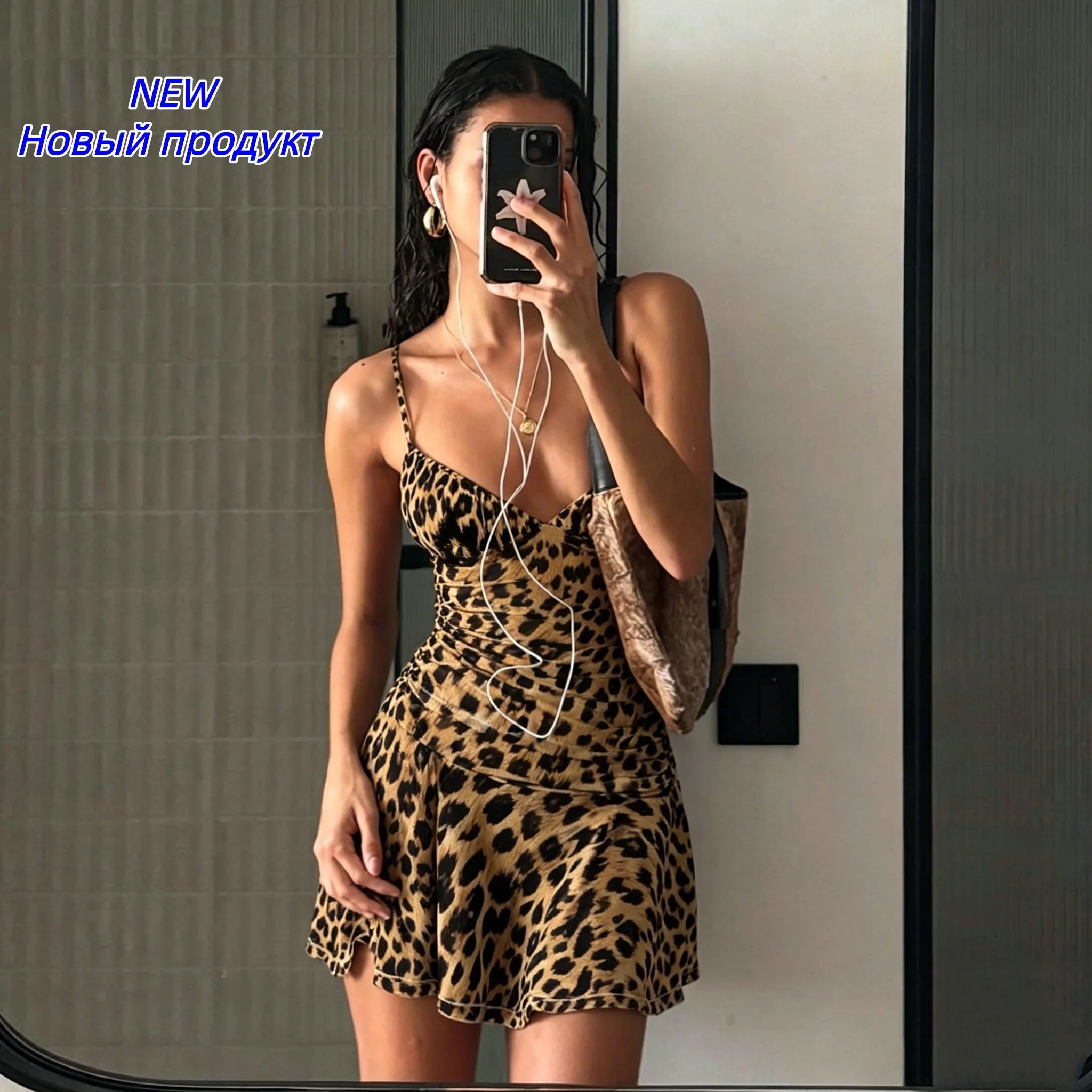 Y2K Polka Dot Summer Slip Dress