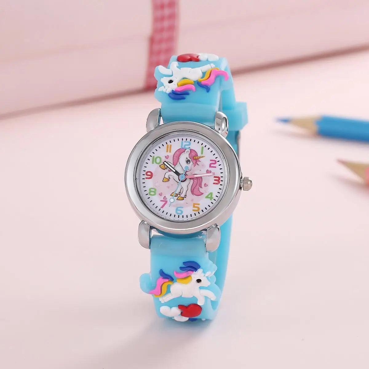 Kids Cartoon Unicorn Watch