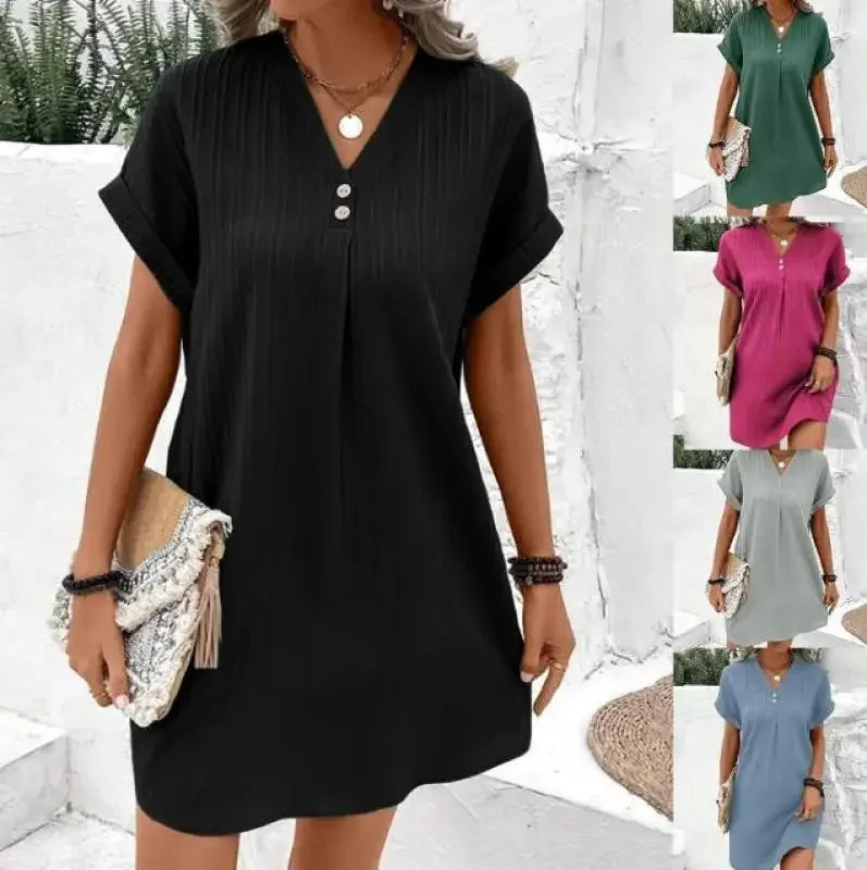 Women's V-Neck Beach Sundress
