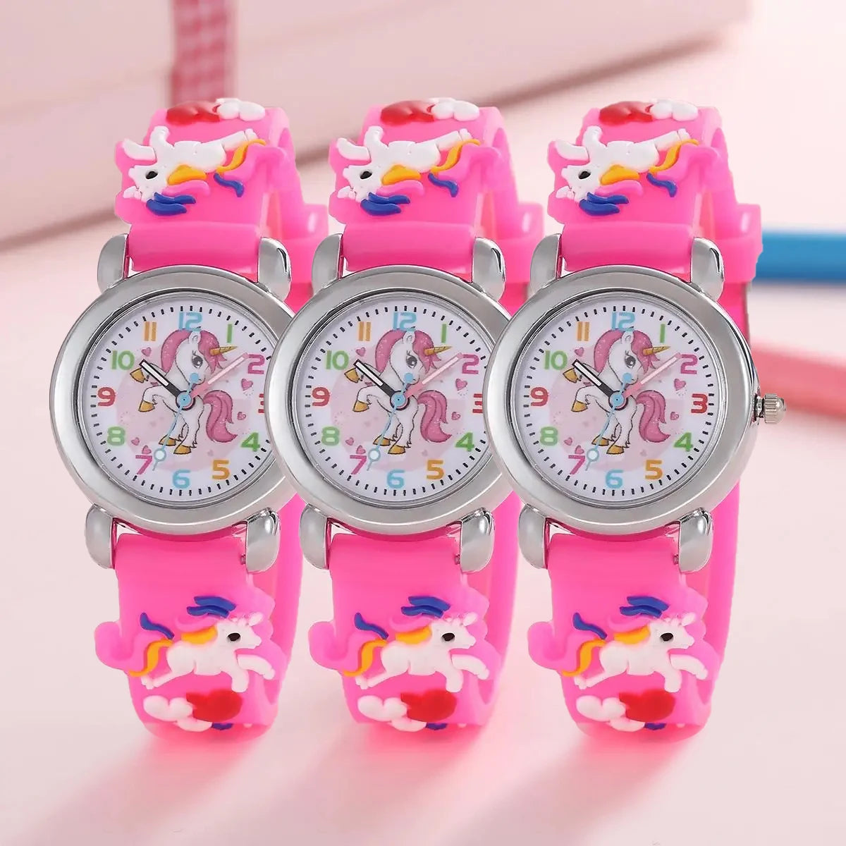 Kids Cartoon Unicorn Watch