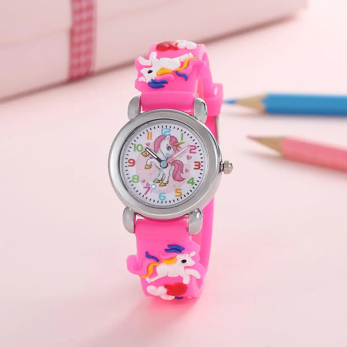 Kids Cartoon Unicorn Watch