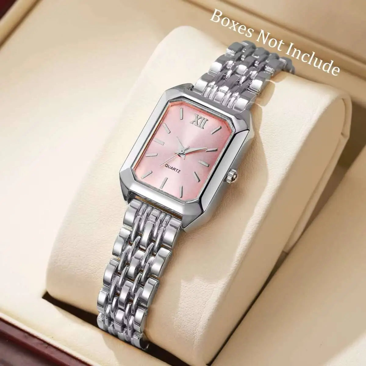 Rectangle Analog Wristwatch