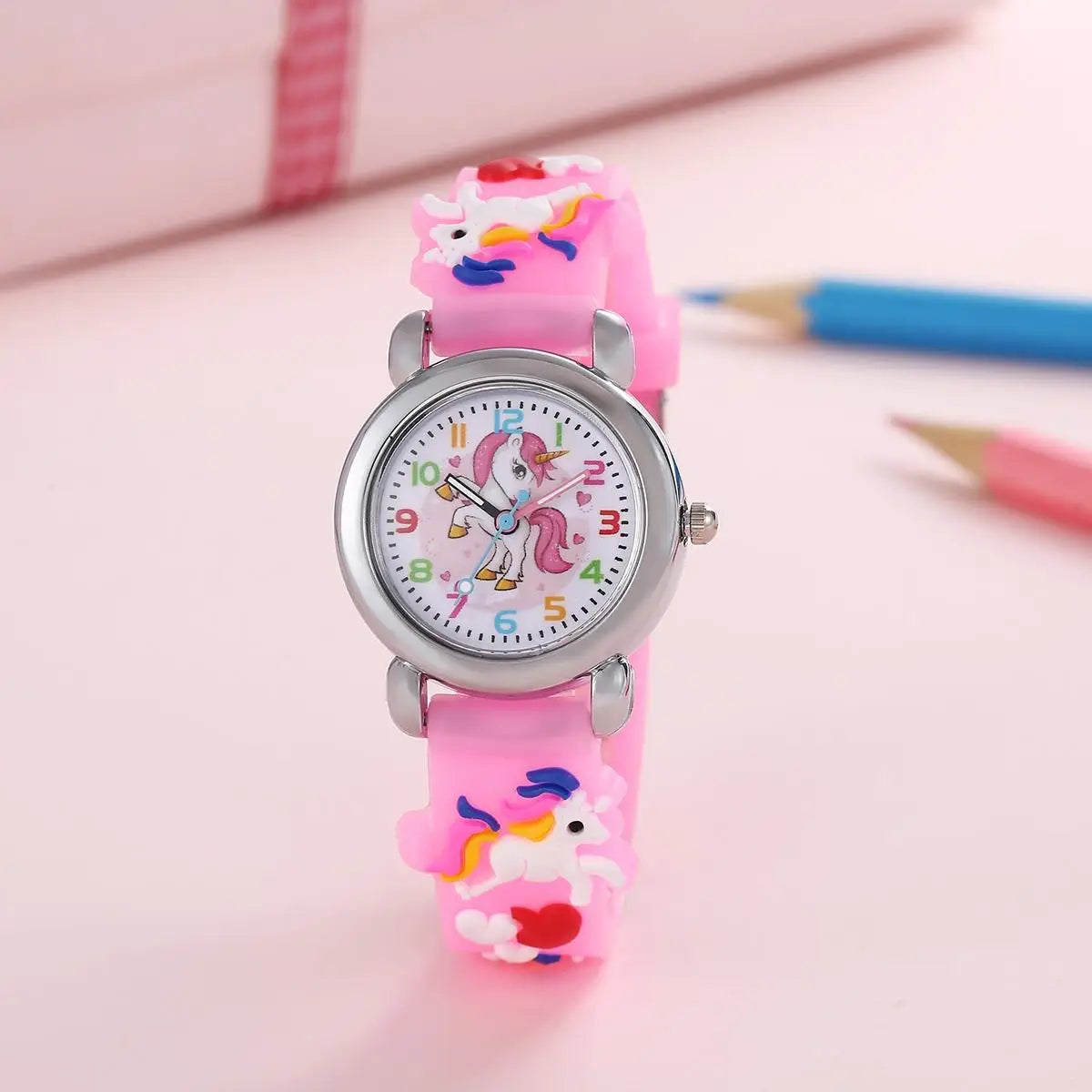 Kids Cartoon Unicorn Watch