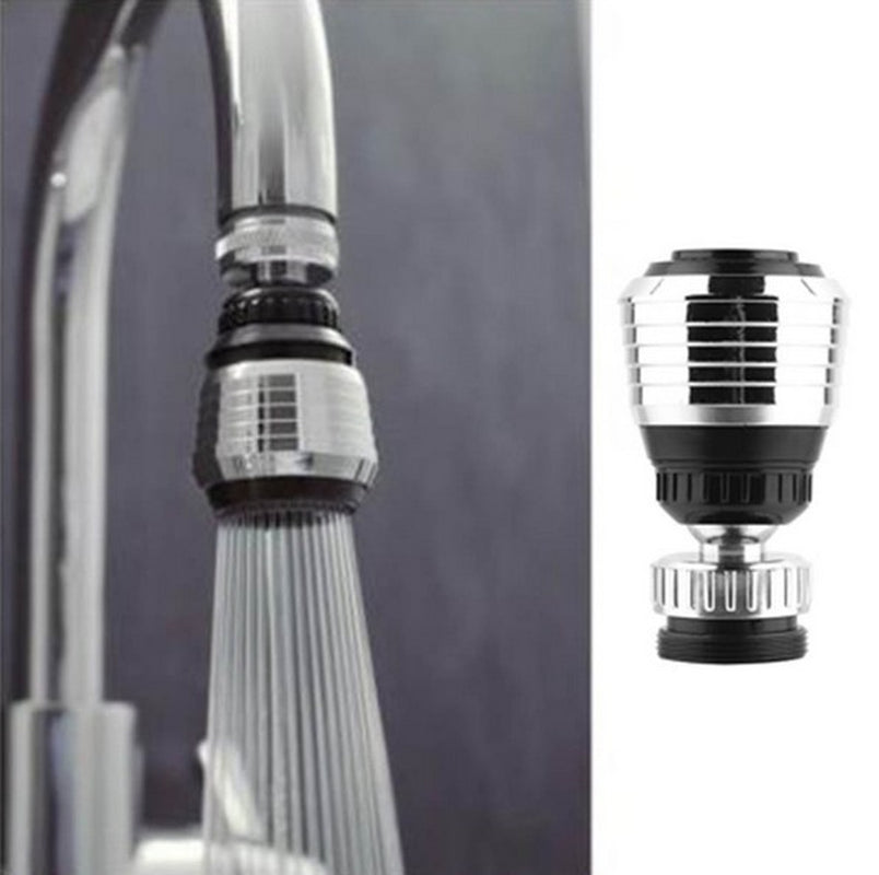 Plastic Imitation Metal Water-Saving Faucet Faucet Bubbler Kitchen Universal Faucet 360-Degree Splash-Proof Faucet